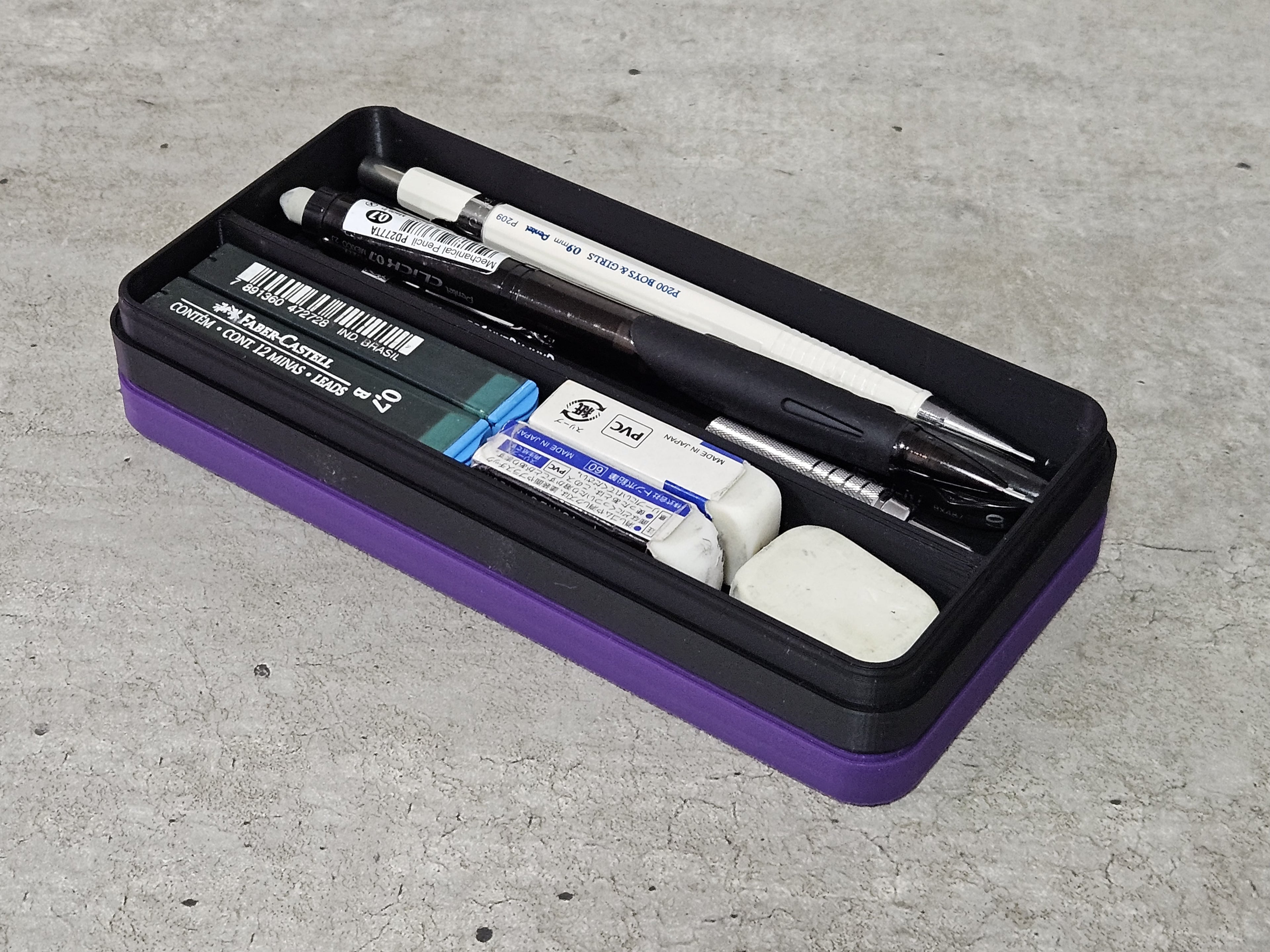 Compact EDC Mechanical Pencil Case