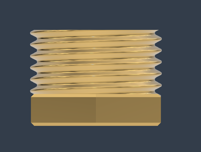 Adapter G 3/8" x G 1/2"