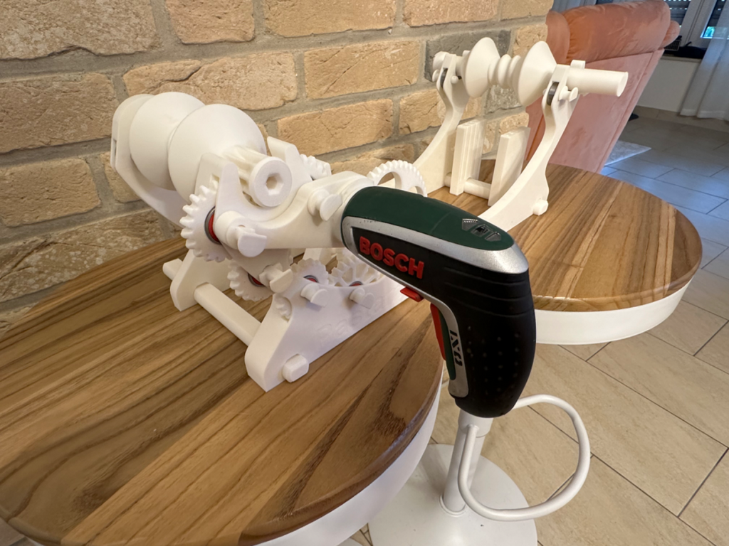 Pastamatic spool winder Bosch IXO mount