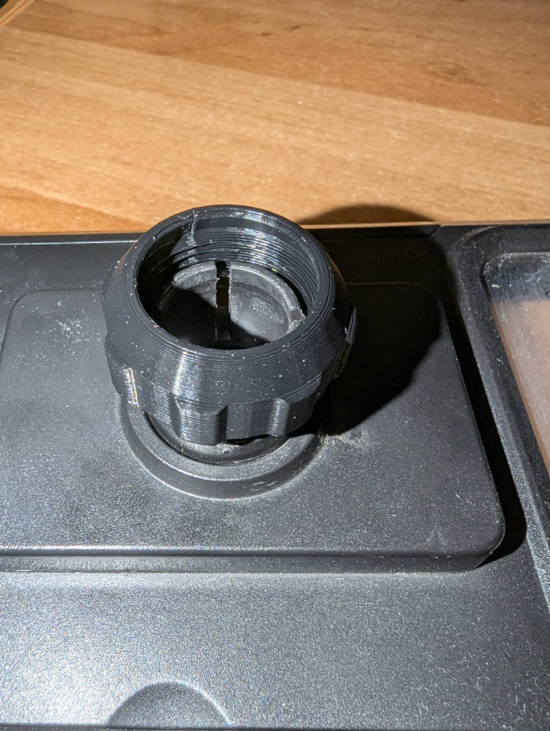 Replacement cap nut for car phone holder