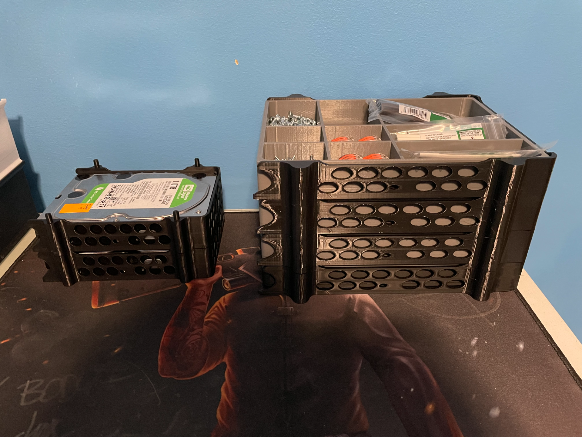 Desk Organizer /screws / bolts / Looks like HDD Caddy