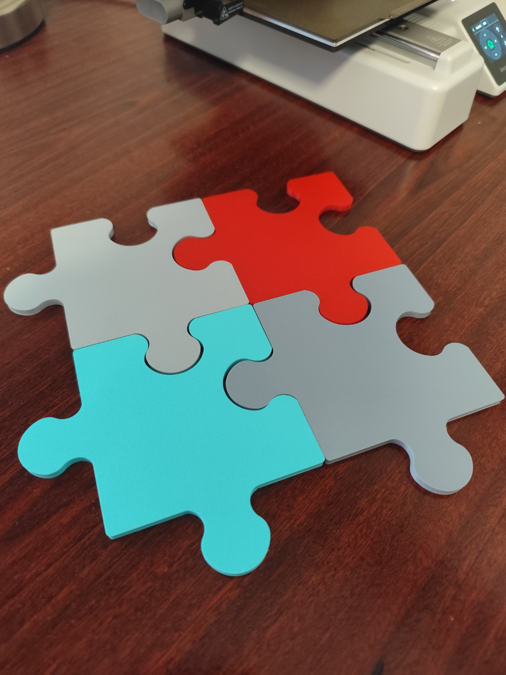 Connecting Puzzle Coasters
