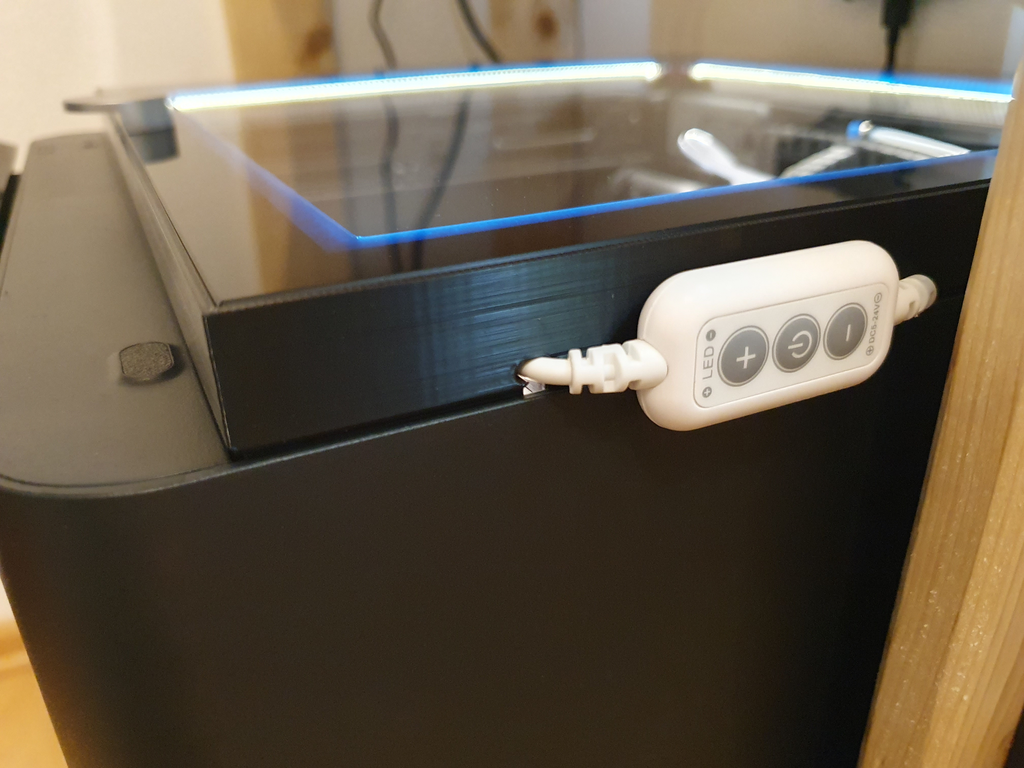 LED Glass Riser Flat, AMS Raiser Low Profile P1 X1
