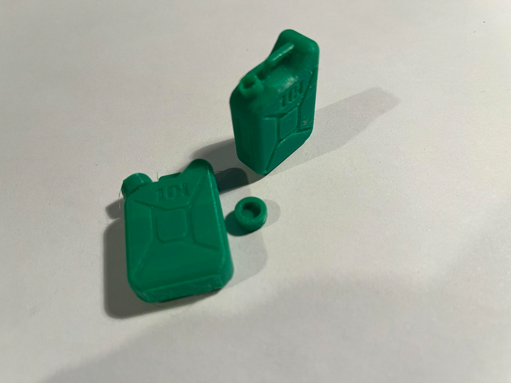 Canister, barrell 1:12 for RC car, car