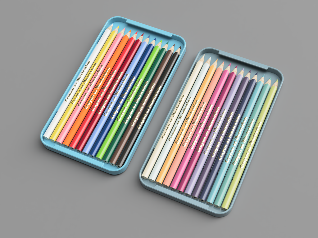 Box for Crayons and Pencils