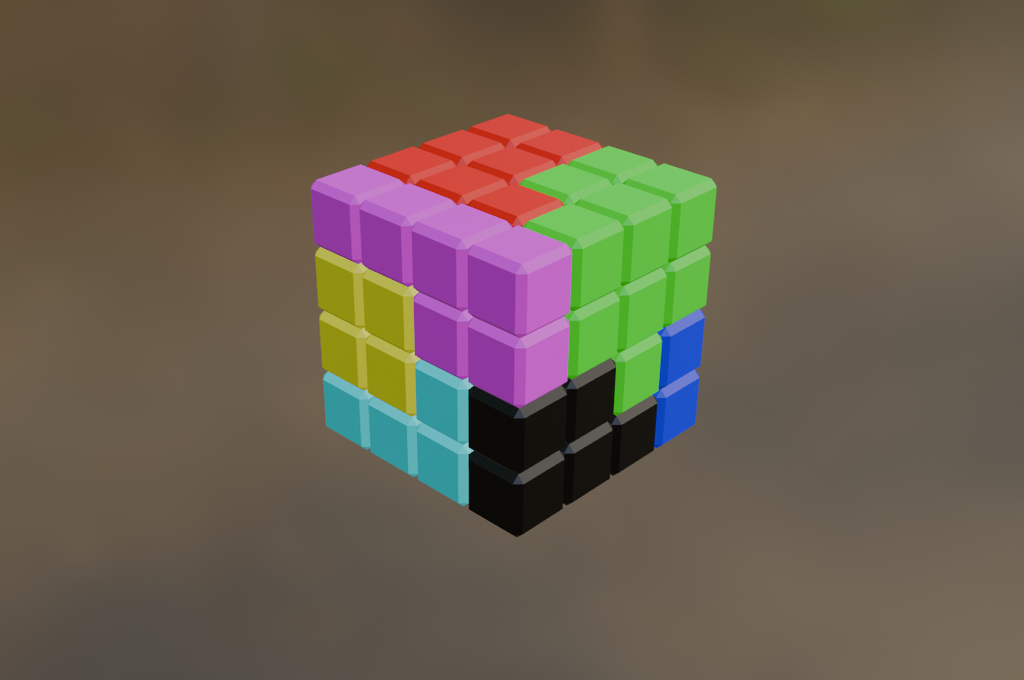 3D Puzzle with Box