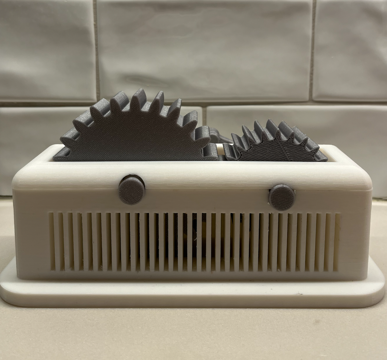 Fidget gear box