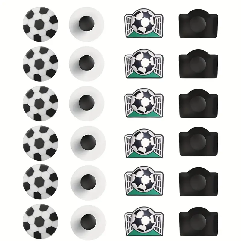 Soccer Croc Charm (Single-/Multi color)