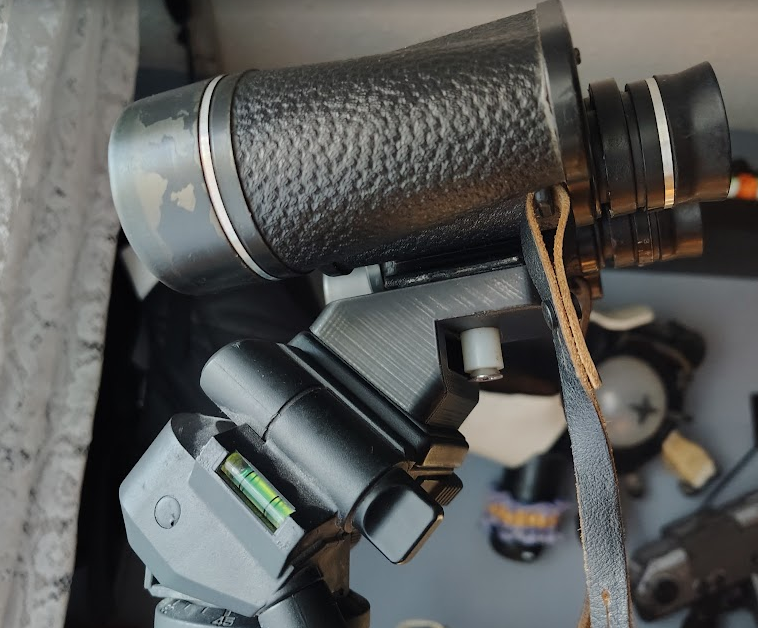 Binocular Tripod Adapter with 1/4-20 threads