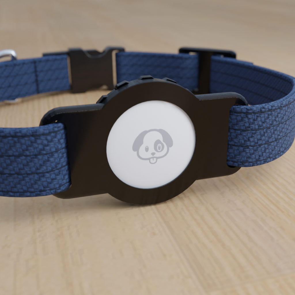 FurFinder – Pet Collar/Strap Attachment (Apple AirTag Compatible)