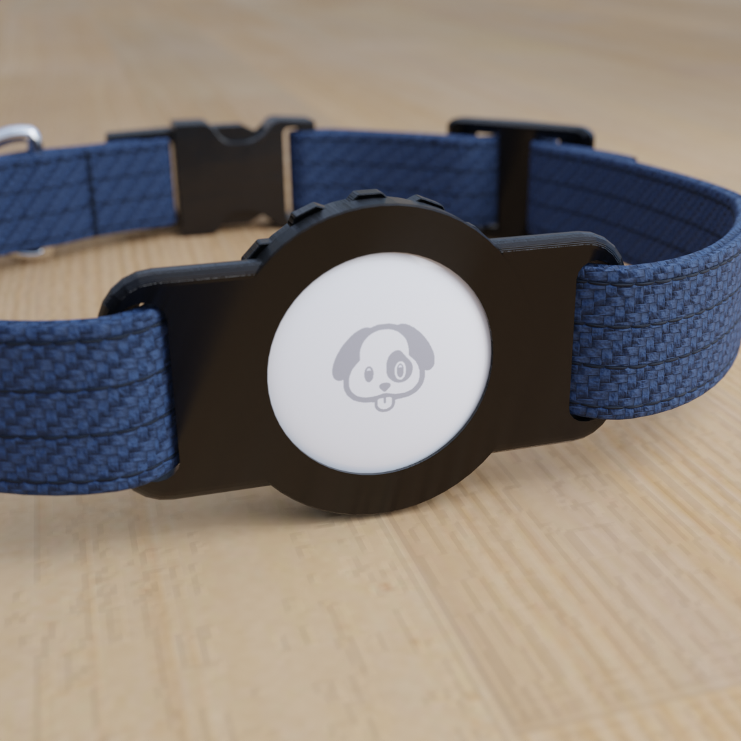FurFinder – Pet Collar/Strap Attachment (Apple AirTag Compatible)