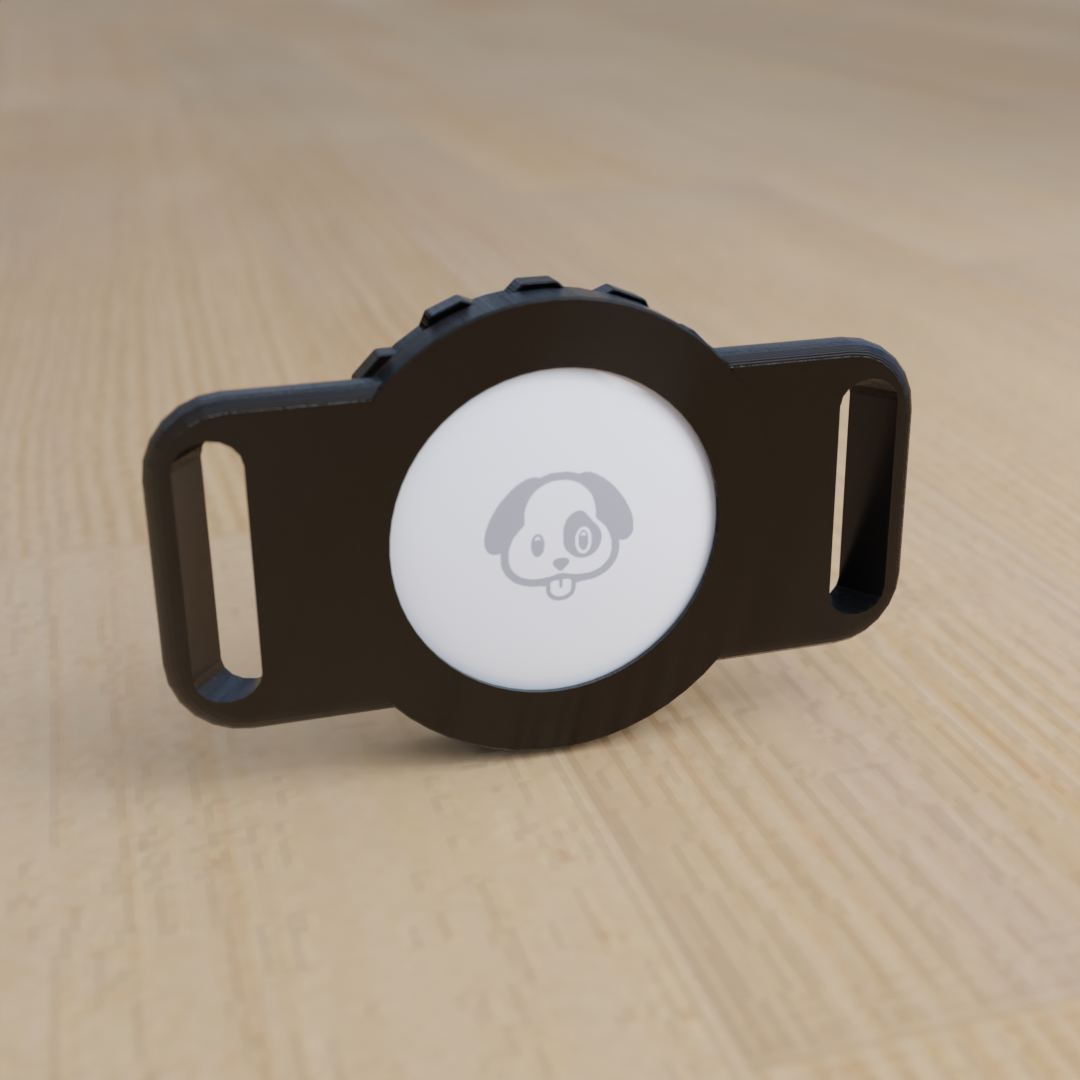 FurFinder – Pet Collar/Strap Attachment (Apple AirTag Compatible)