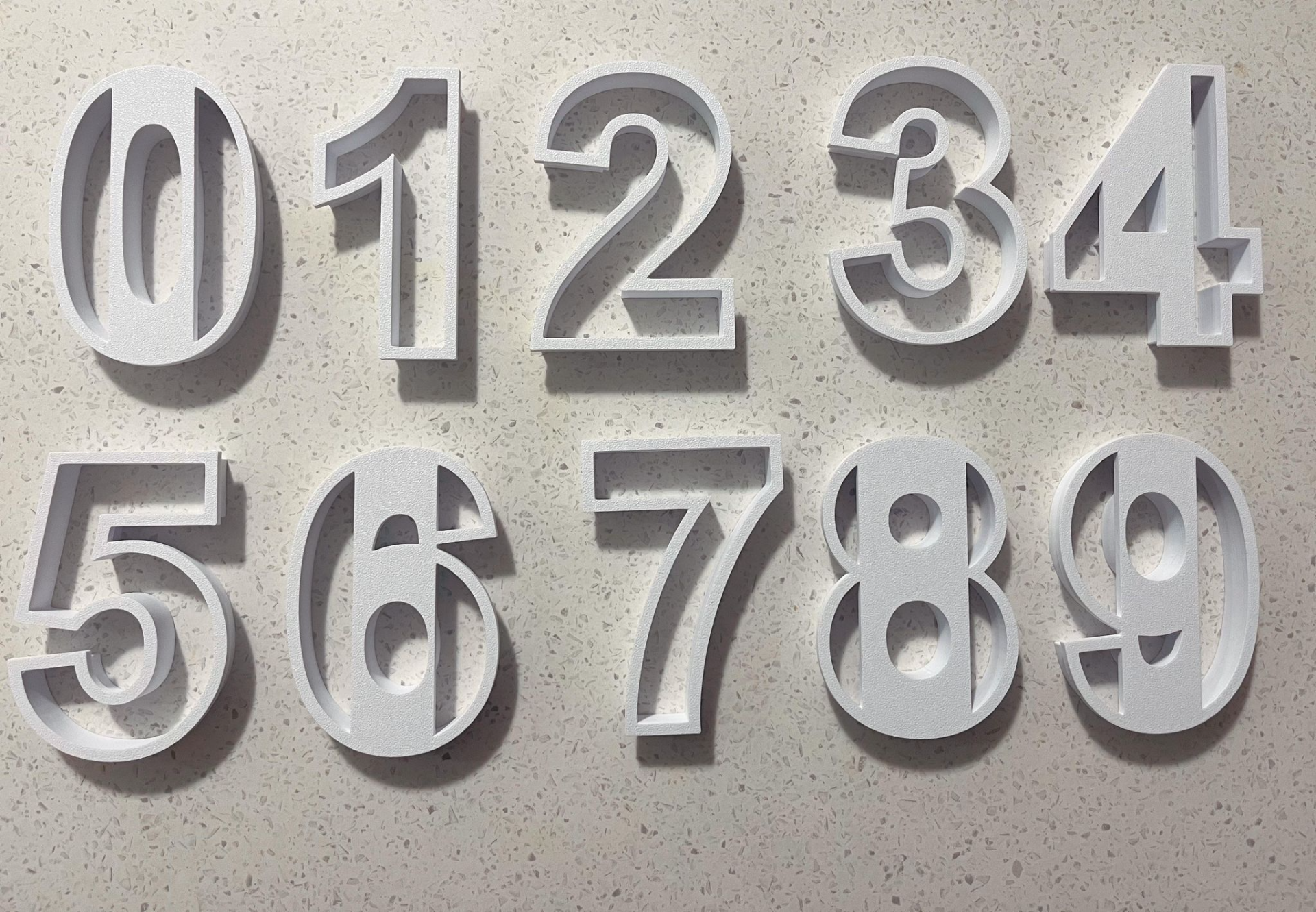 Cookie Cutter Numbers 0-9 Set