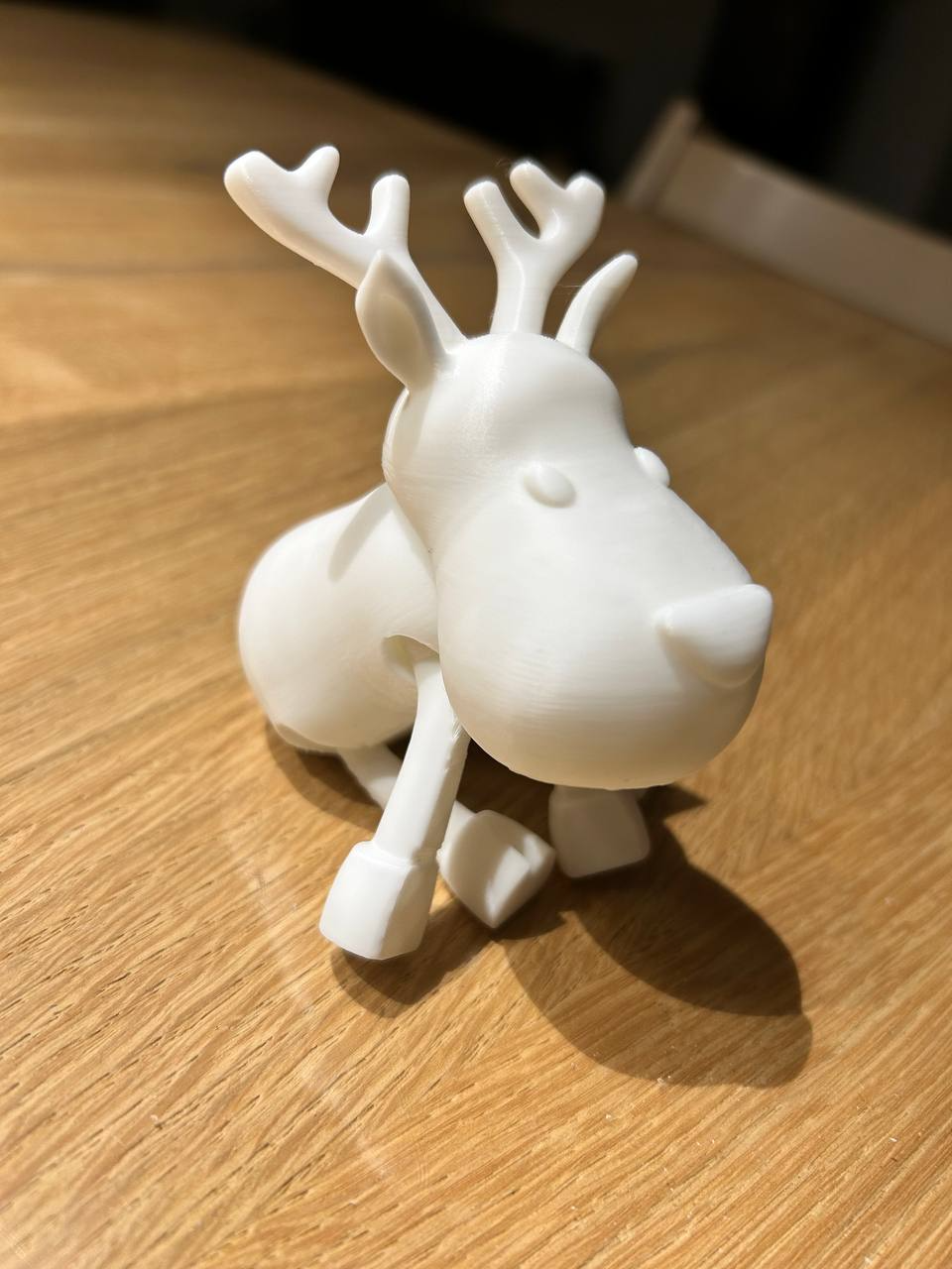 Cute Reindeer Flexi Toy (Print in Place)