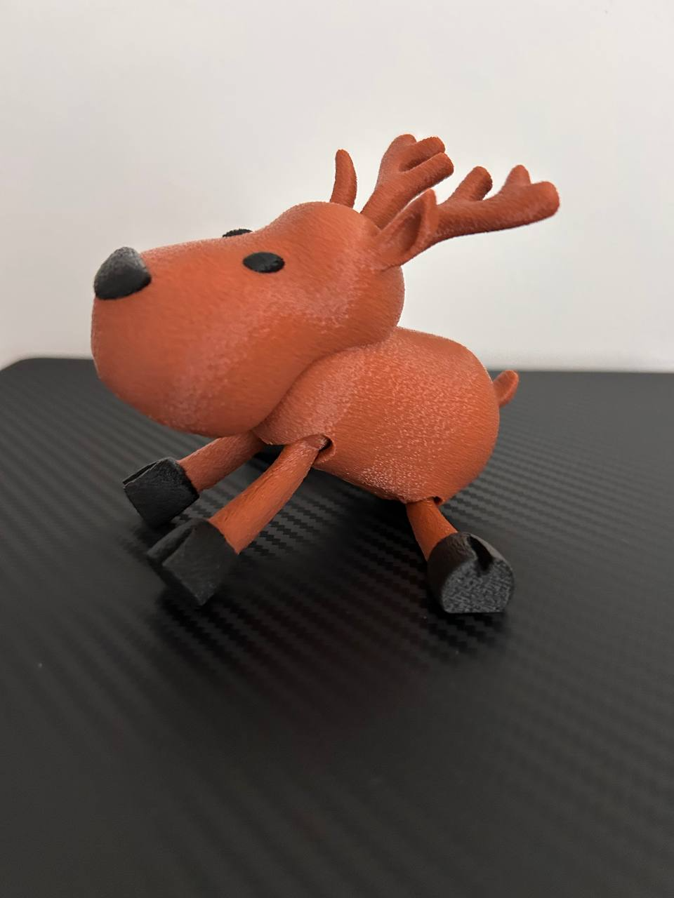Cute Reindeer Flexi Toy (Print in Place)