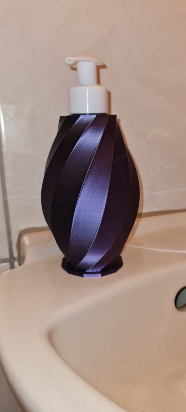 Twisted Soap Dispenser
