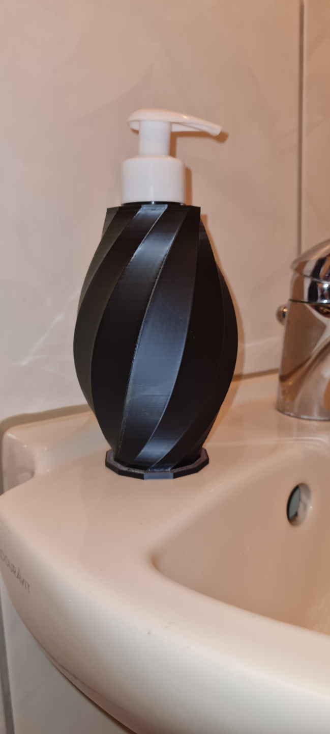 Twisted Soap Dispenser