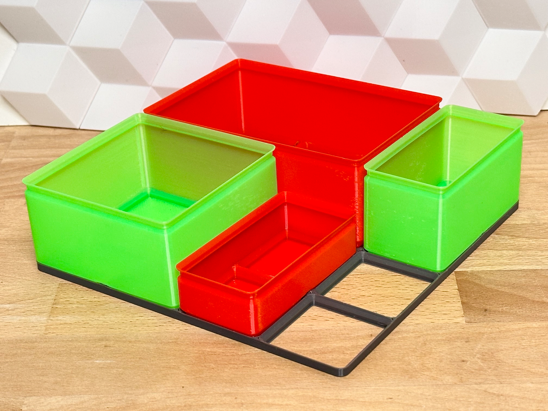 Gridfinity Box (Lightweight, Less Filament)
