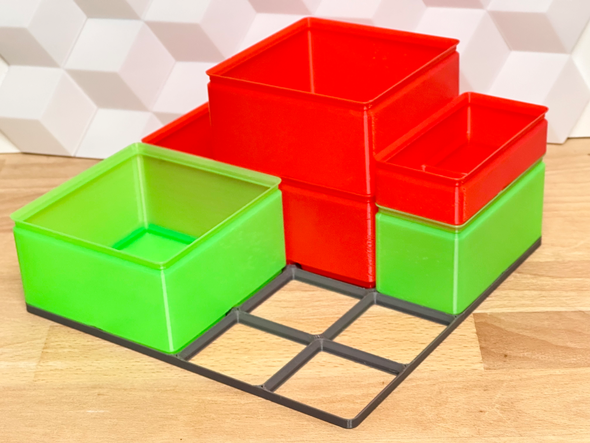 Gridfinity Box (Lightweight, Less Filament)