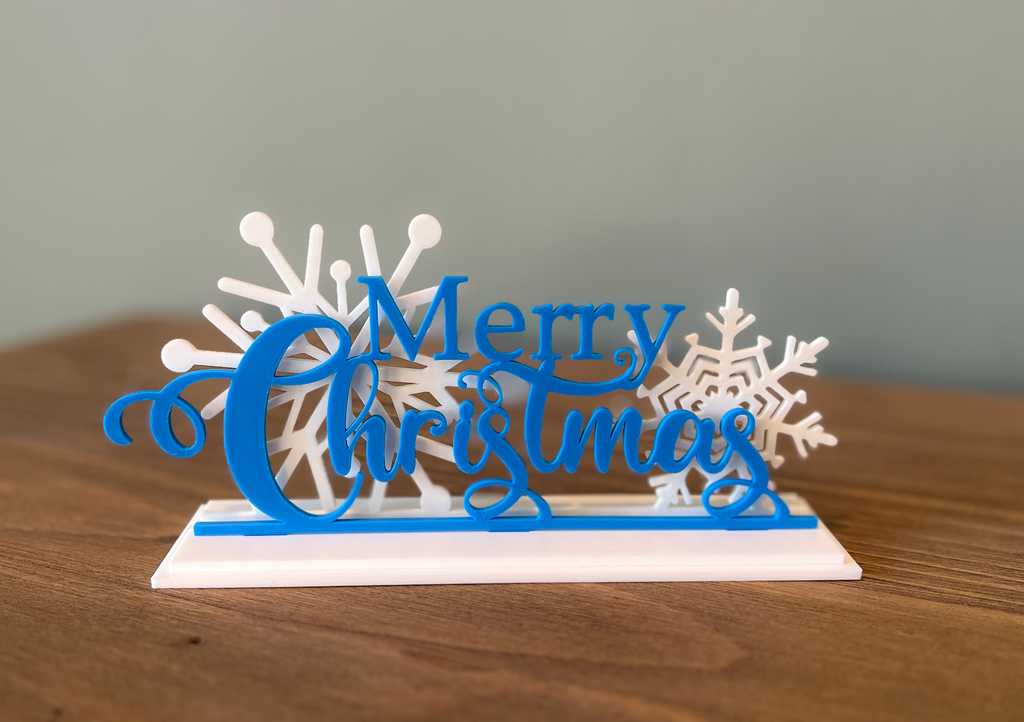Merry Christmas Decorative Sign