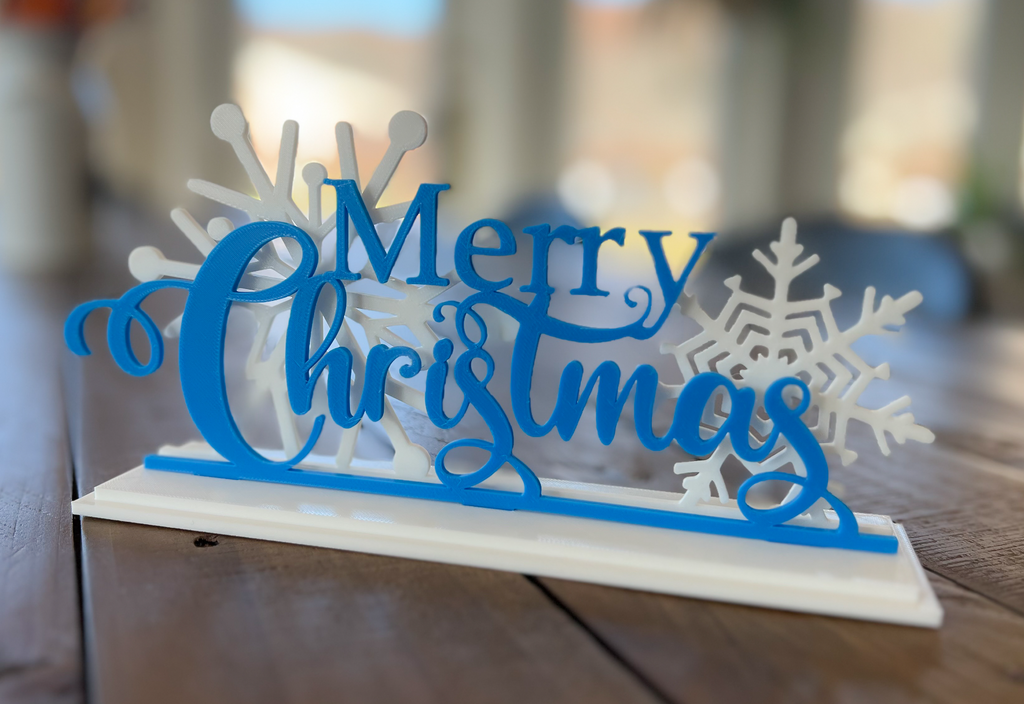 Merry Christmas Decorative Sign