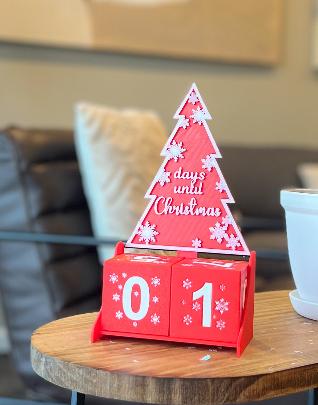 Days Until Christmas Countdown Decoration