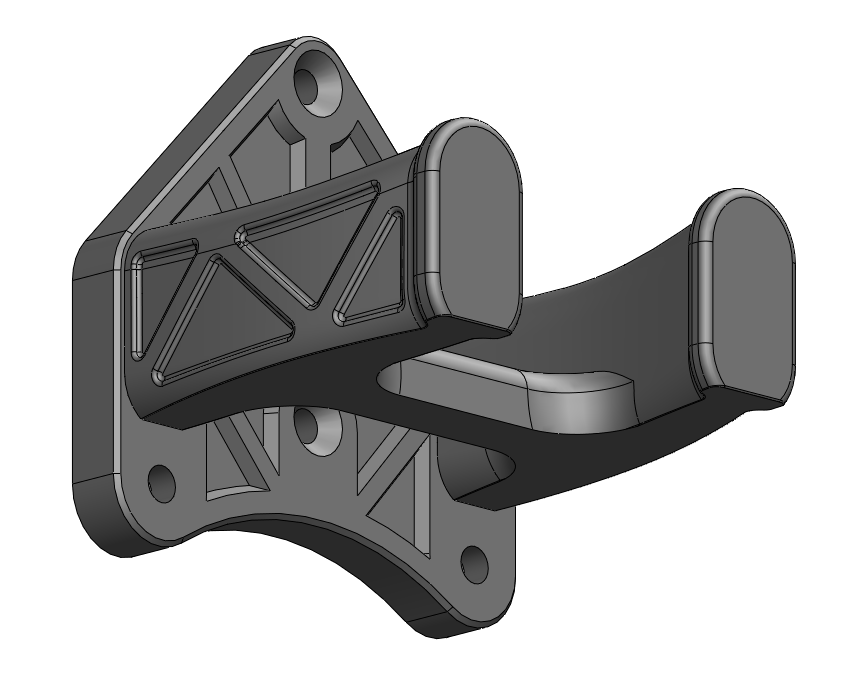 Instrument and Sports Gear Wall Mount Set