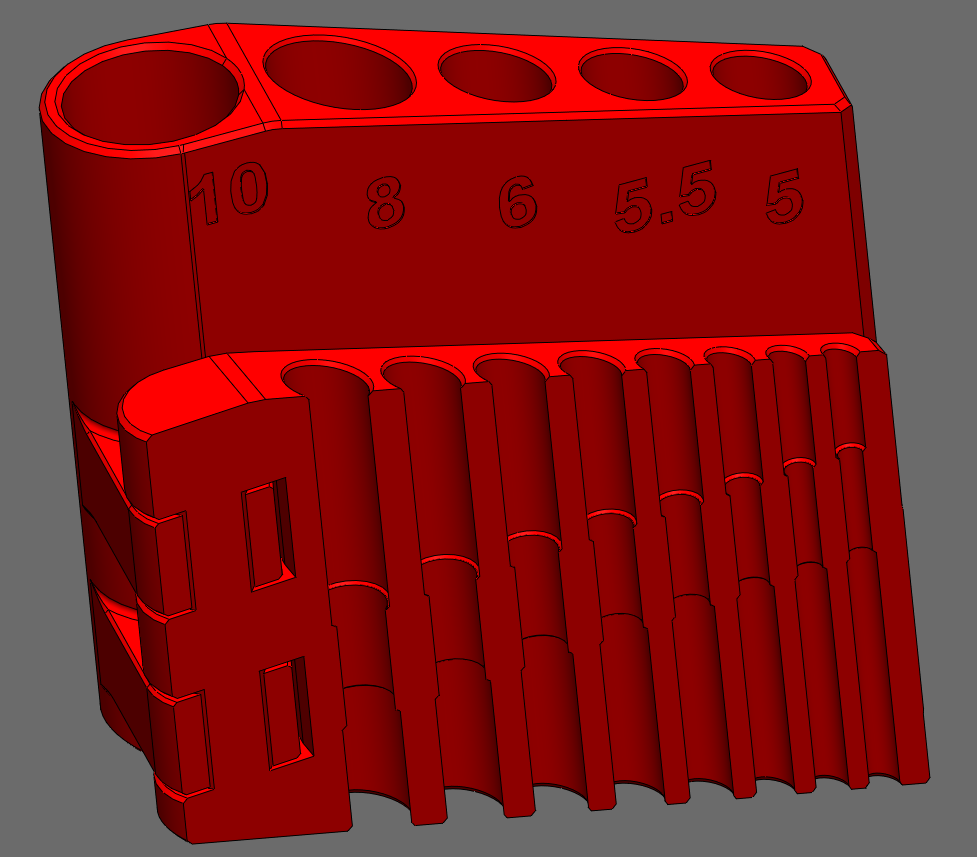 Metric Allen Wrench Holder