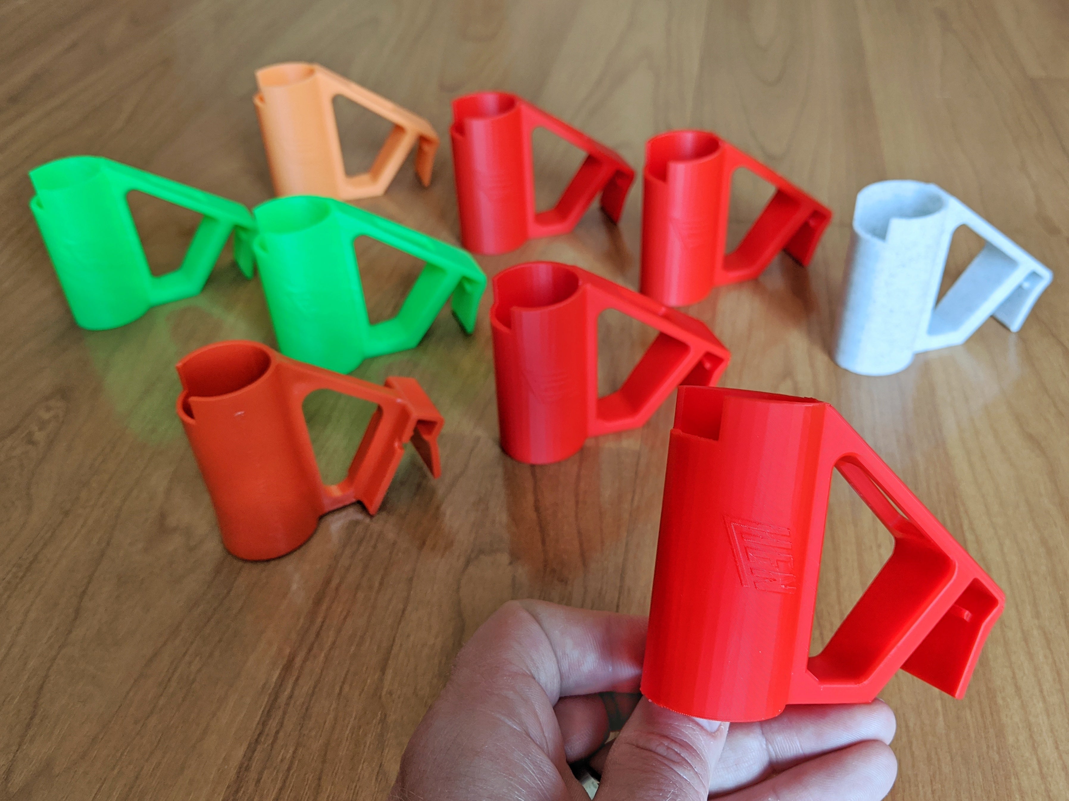 Ice Fishing Rod Holder (Bucket Snap-On)