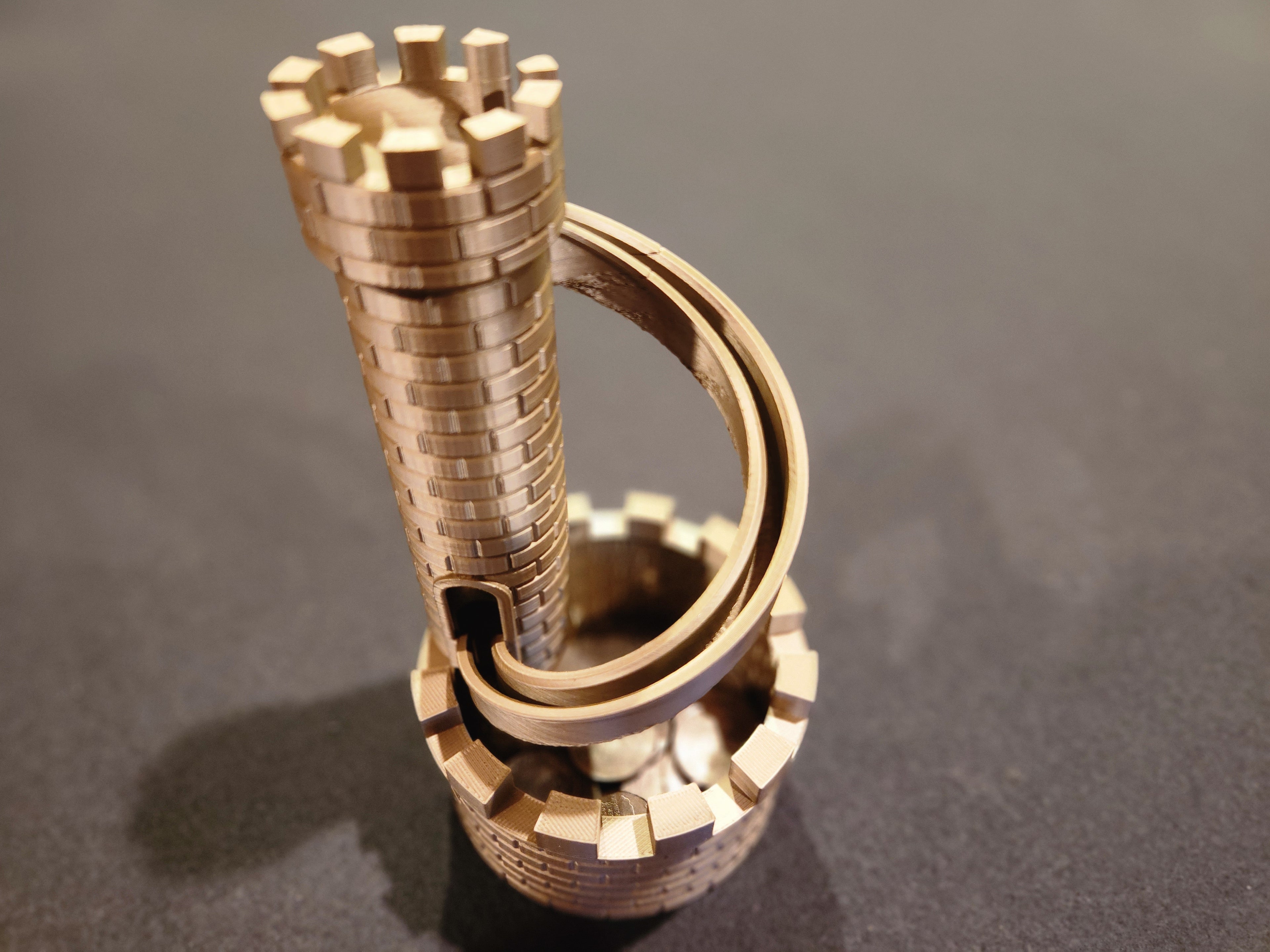 Castle Slide Coin Storage