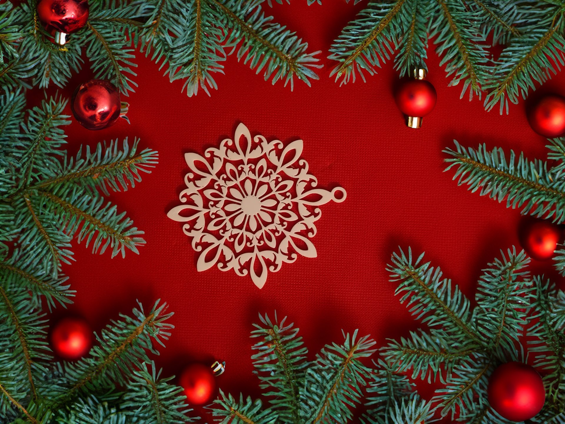 Snowflake Winter Wonderland