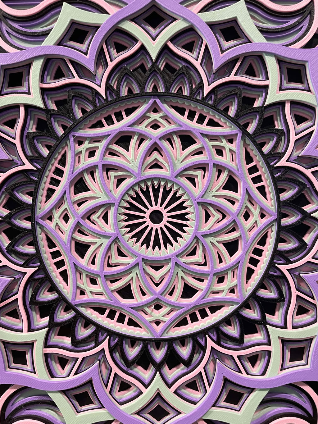Customizable Layered Mandala