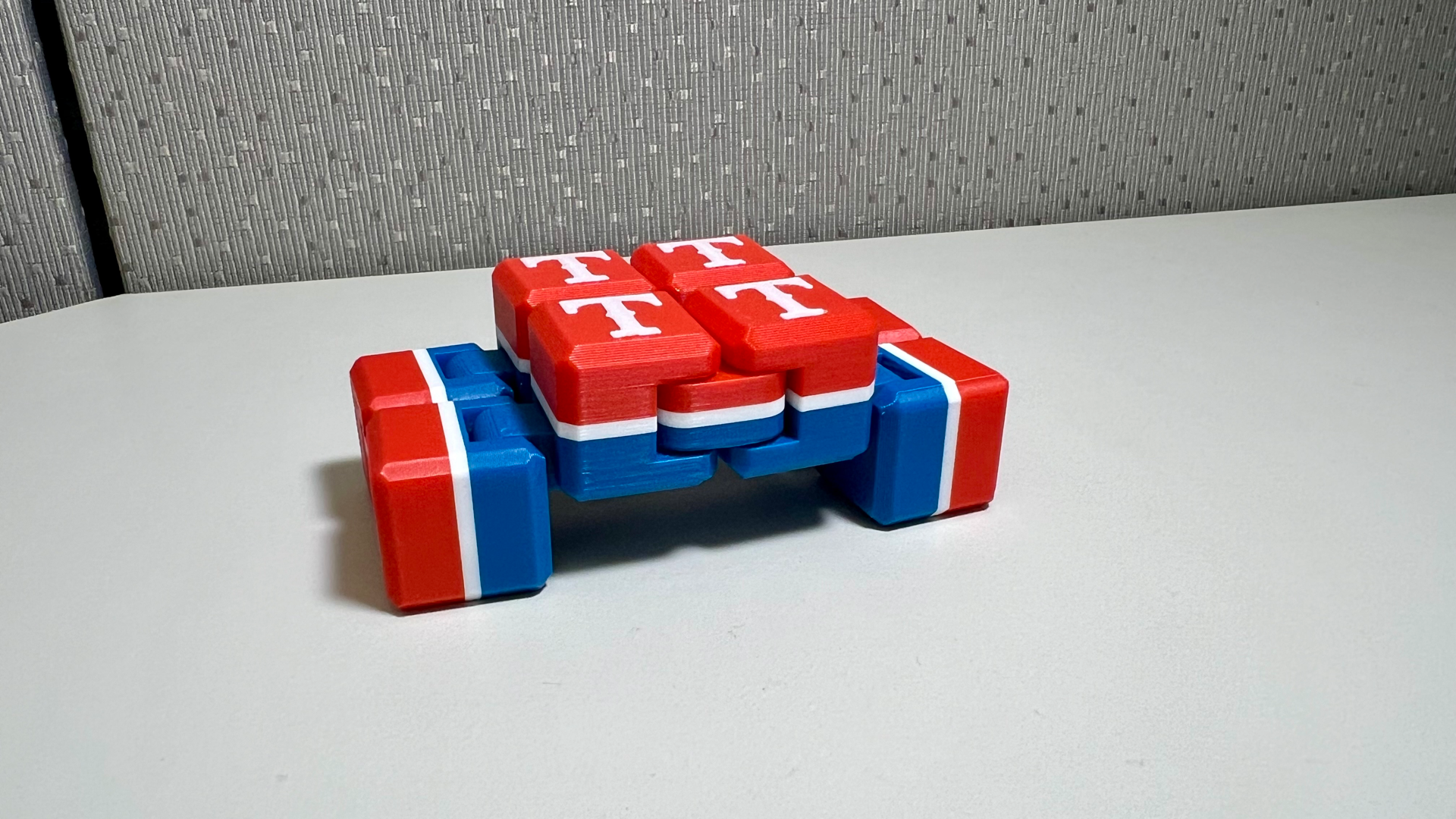 Texas Rangers Infinity Cube