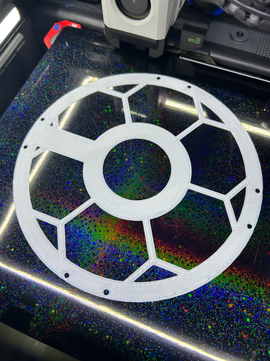 Bambu AND Ele:goo spool work with filament clip