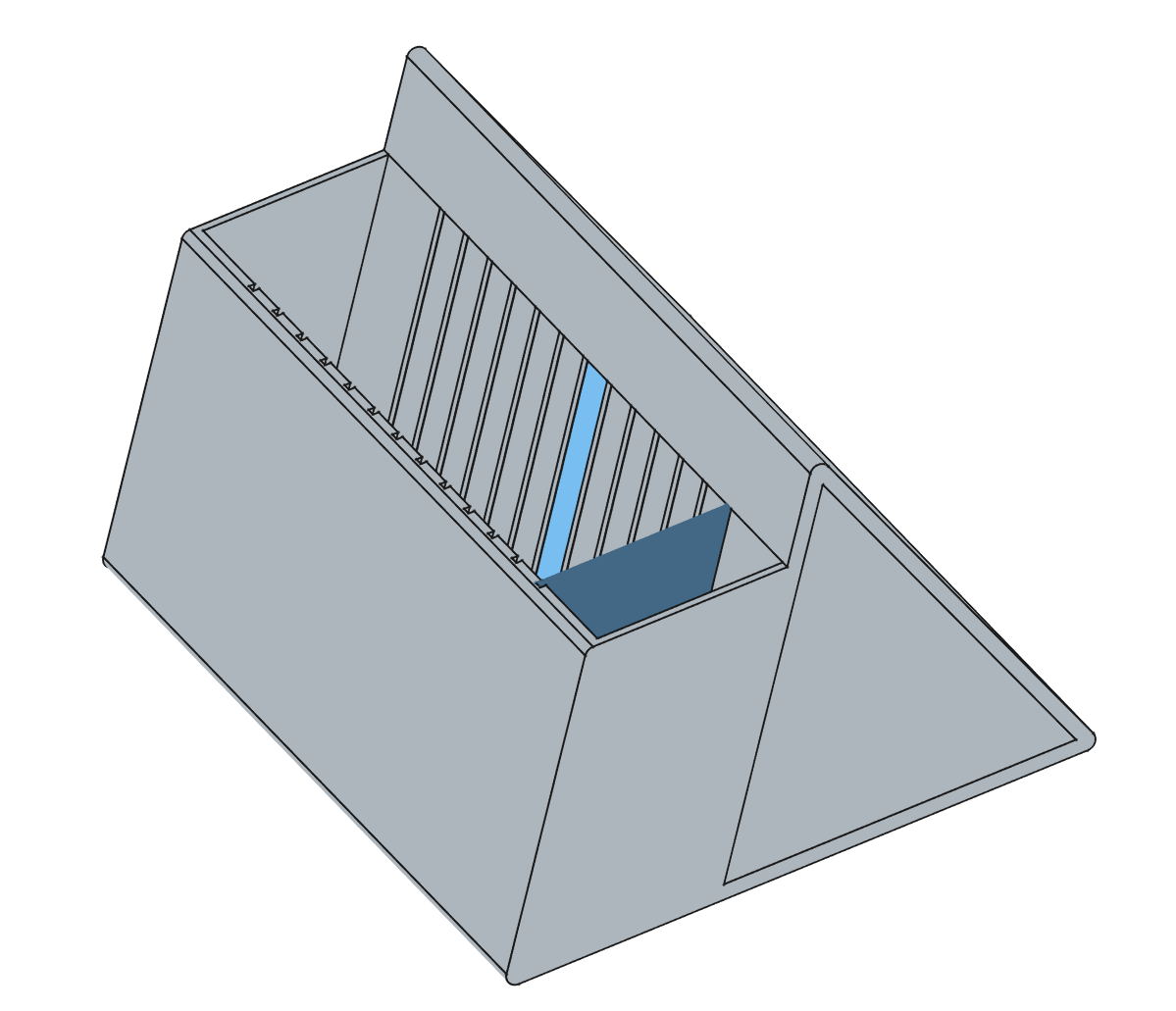 Remote Control Stand with adjustable dividers