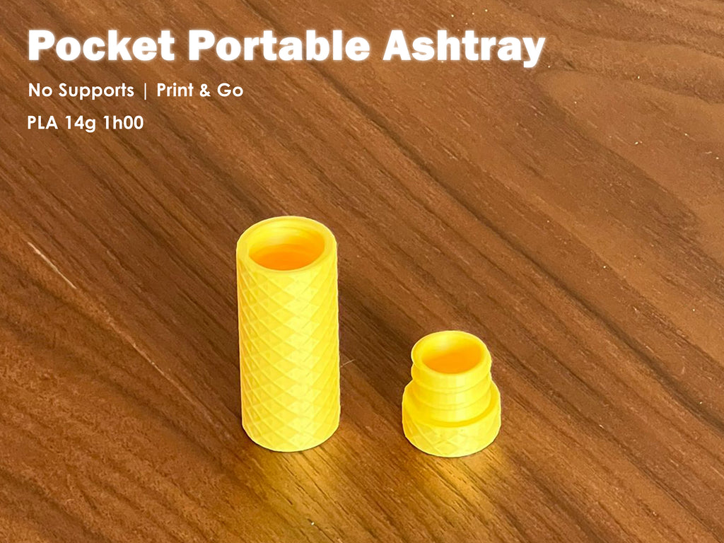 Portable Pocket Ashtray V2