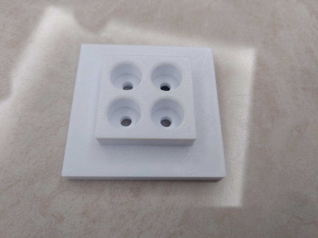 glueable skadis connector component 可粘墙洞洞板连接组件