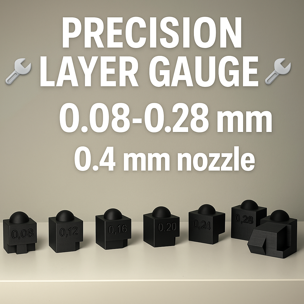 Precision Layer Test Gauge 0.08–0.28 mm