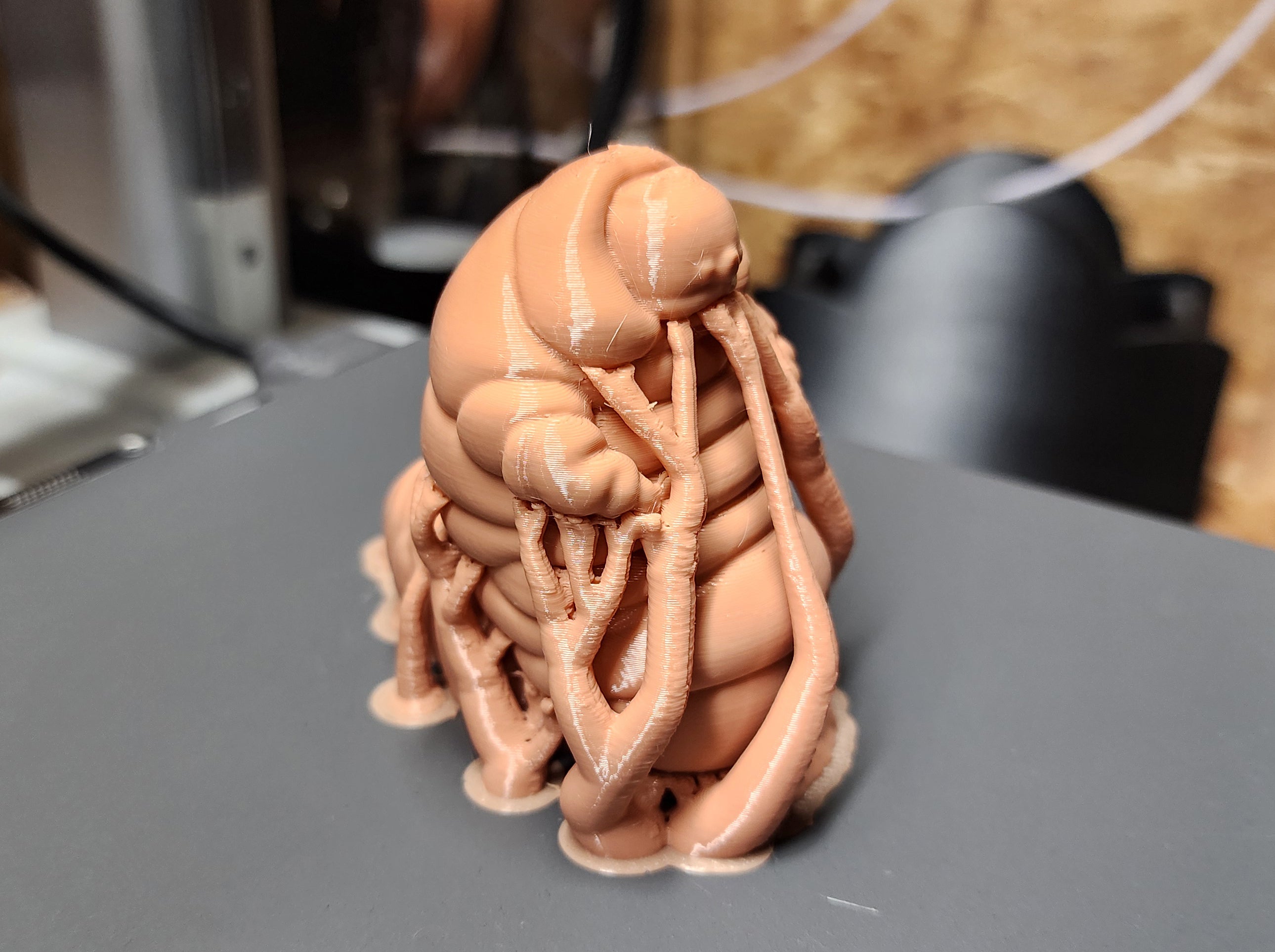 Carrion Grub Monster Miniature