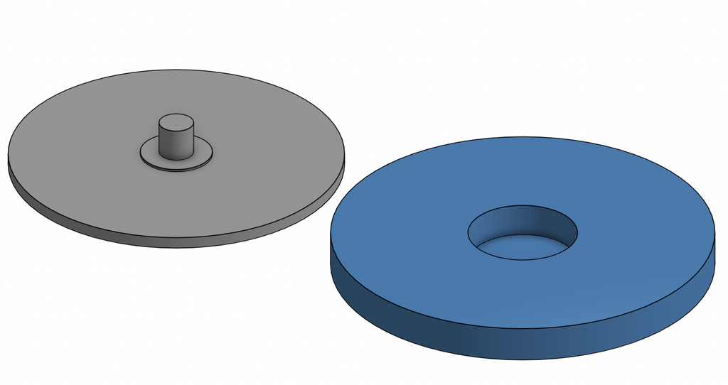 Turntable (8cm Diameter) (608 Bearing)