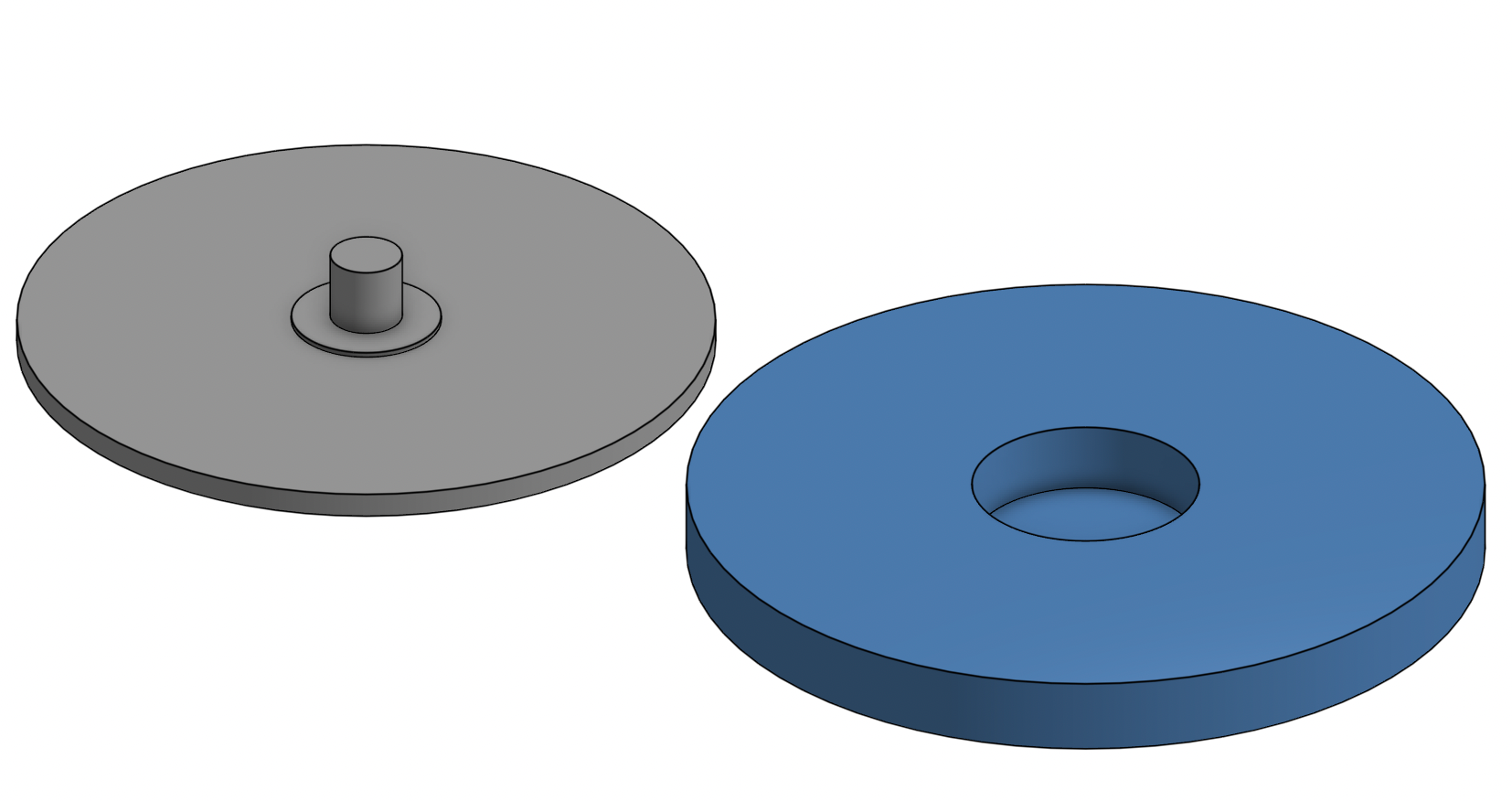 Turntable (8cm Diameter) (608 Bearing)