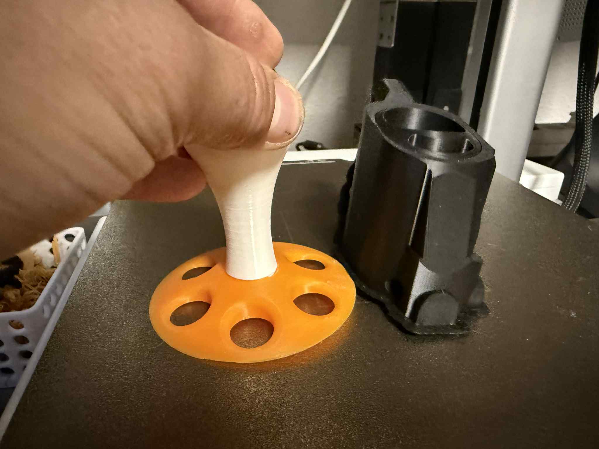 Bed scraper, spatula