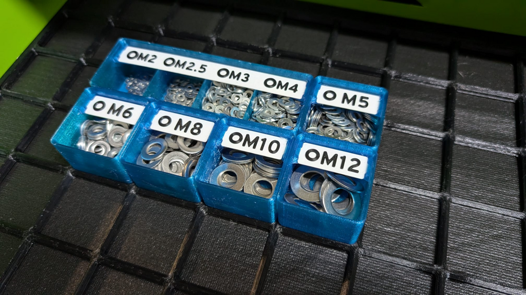 Swapfinity - Gridfinity Bins w/ Quick Swap Labels
