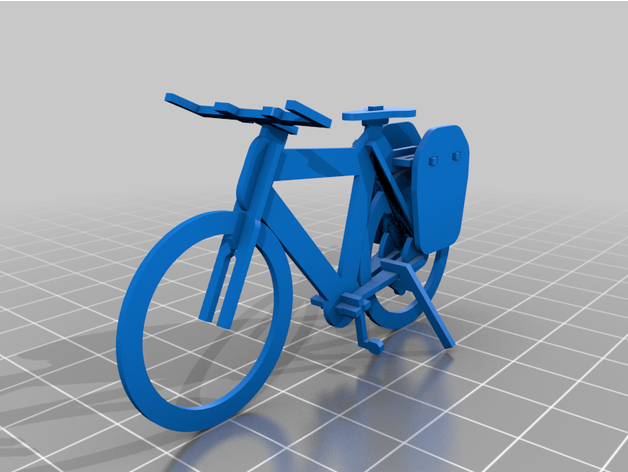 Christmas Bike kit Card
