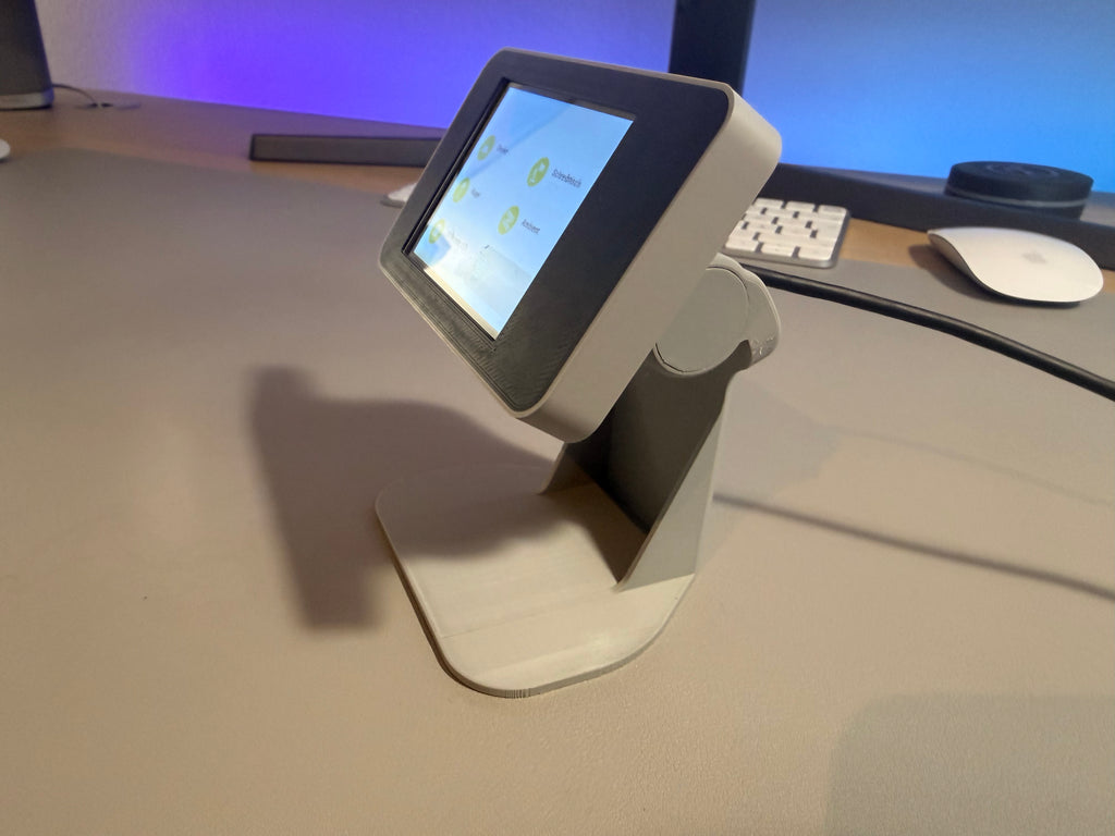 Home Assistant Desk Mount Cheap Yellow Display CYD