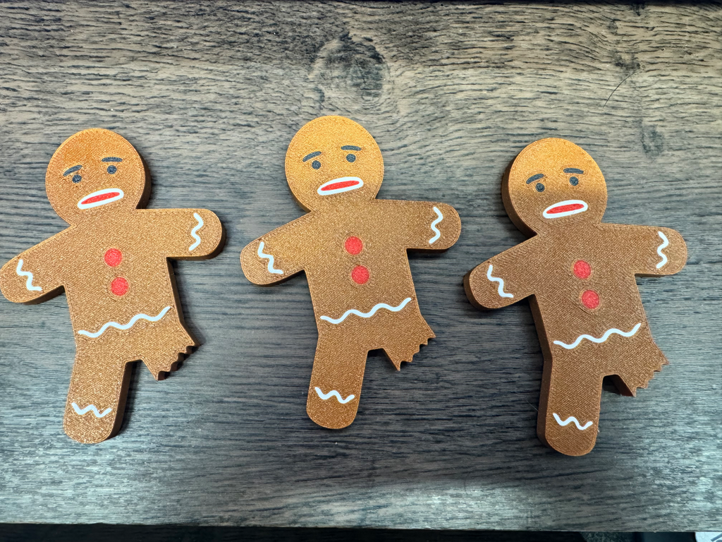 Gingerbread Fridge Magnets