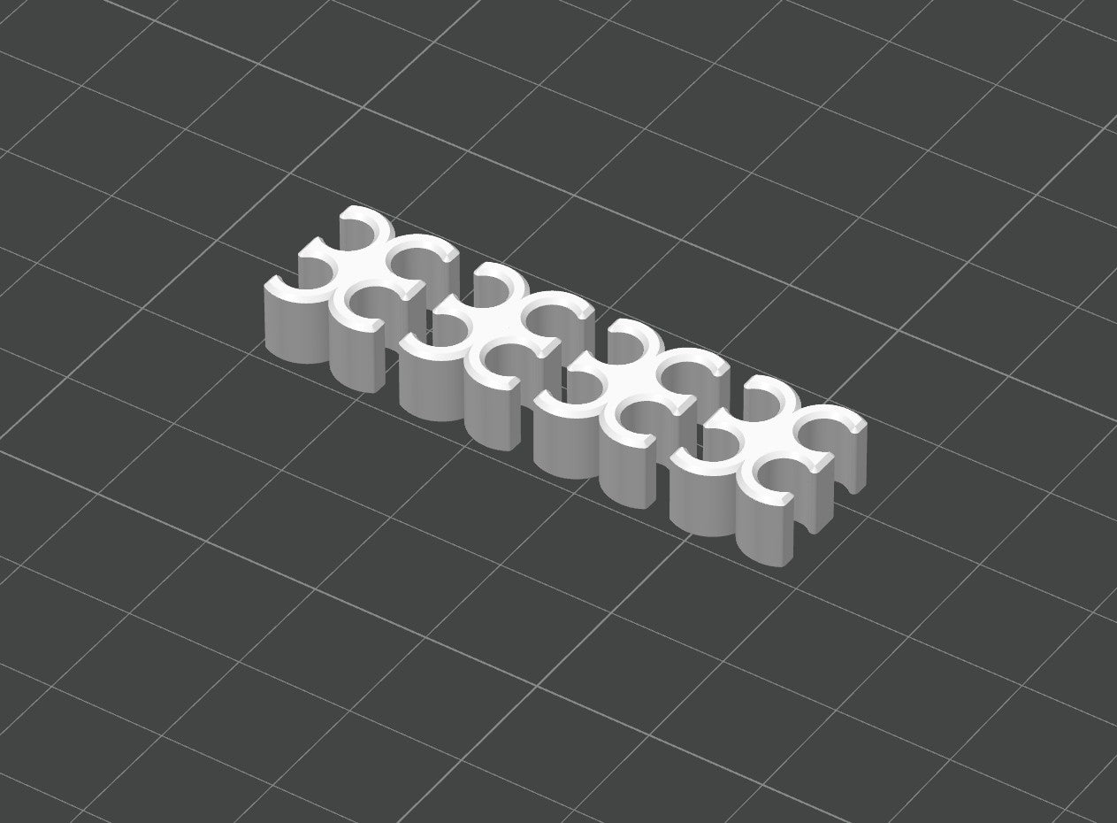 PTFE Tube Clip Bambu Lab A1(2 and 4 cables)
