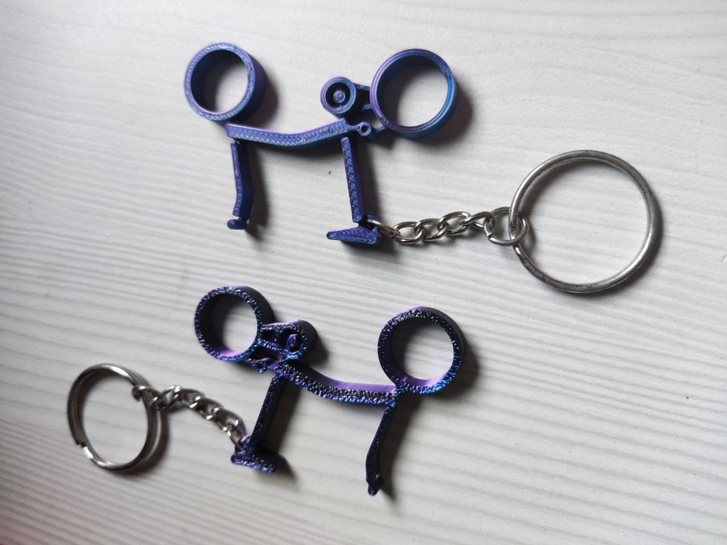 Brompton unfolded Keychain Birdy 小布