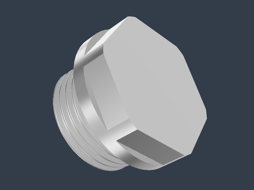 Cap G 3/8" (3/8" BSP) Hydraulic
