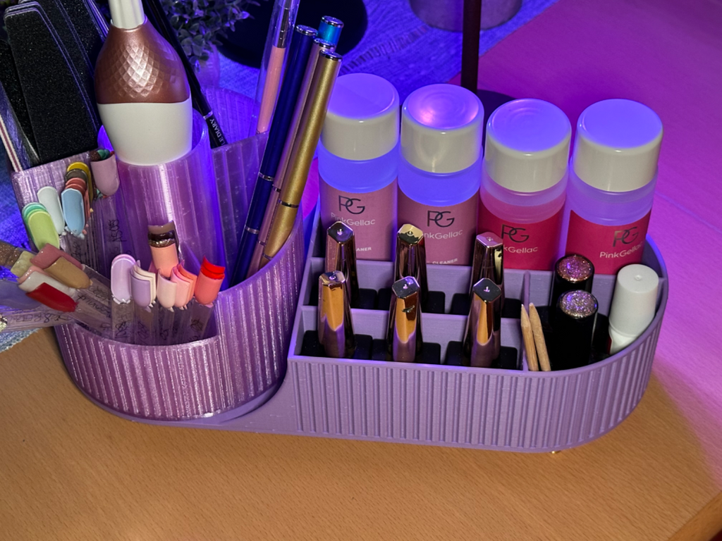 Bathroom and Cosmetic Organizer with Carousel